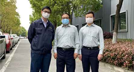 武汉，石家庄伟业玻璃制品有限公司来了